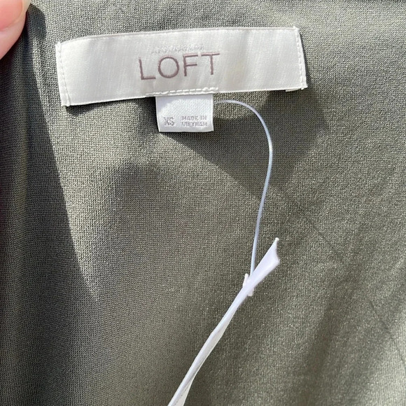 NWT green maxi dress versatile sleeveless soft flowy comfortable preppy dress xs - Picture 10 of 13